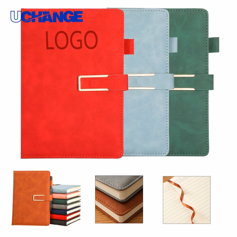 A5 Notebook Journal with Pen Loop for Meetings