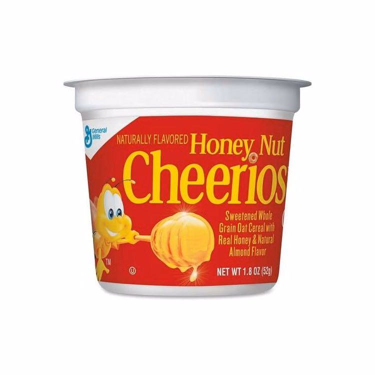 Honey Nut Cheerios Portable Cereal Cups