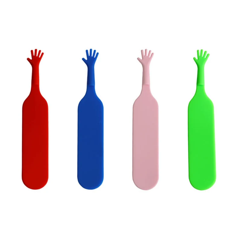 Elastic Silicone Palm Design Promotional Gift Bookmark 1