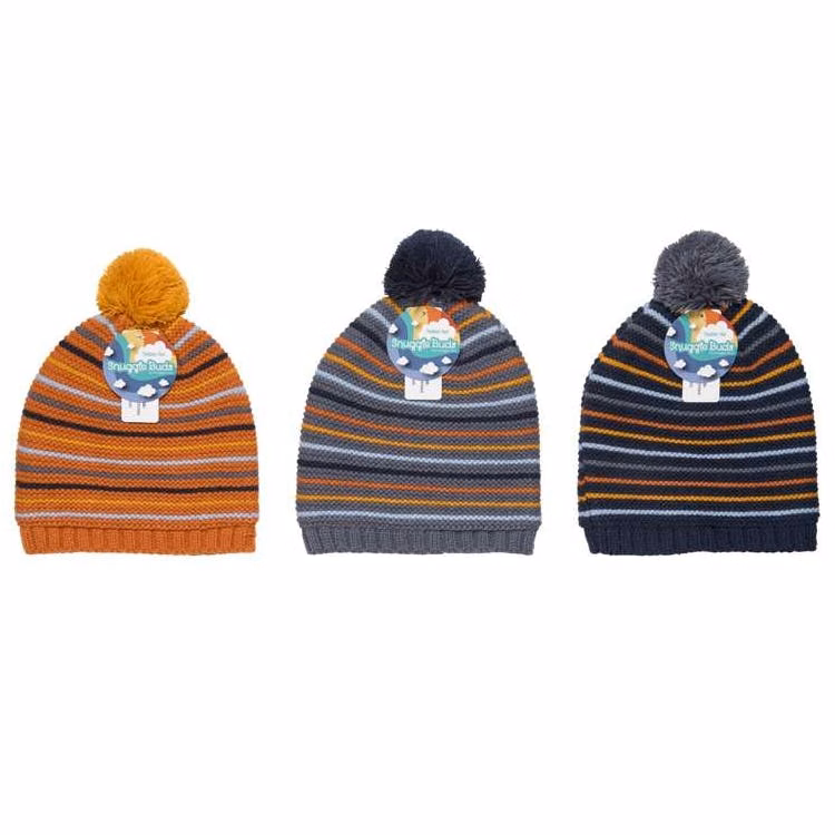 Toddler Boys Polar Fleece Hats Assorted Colors