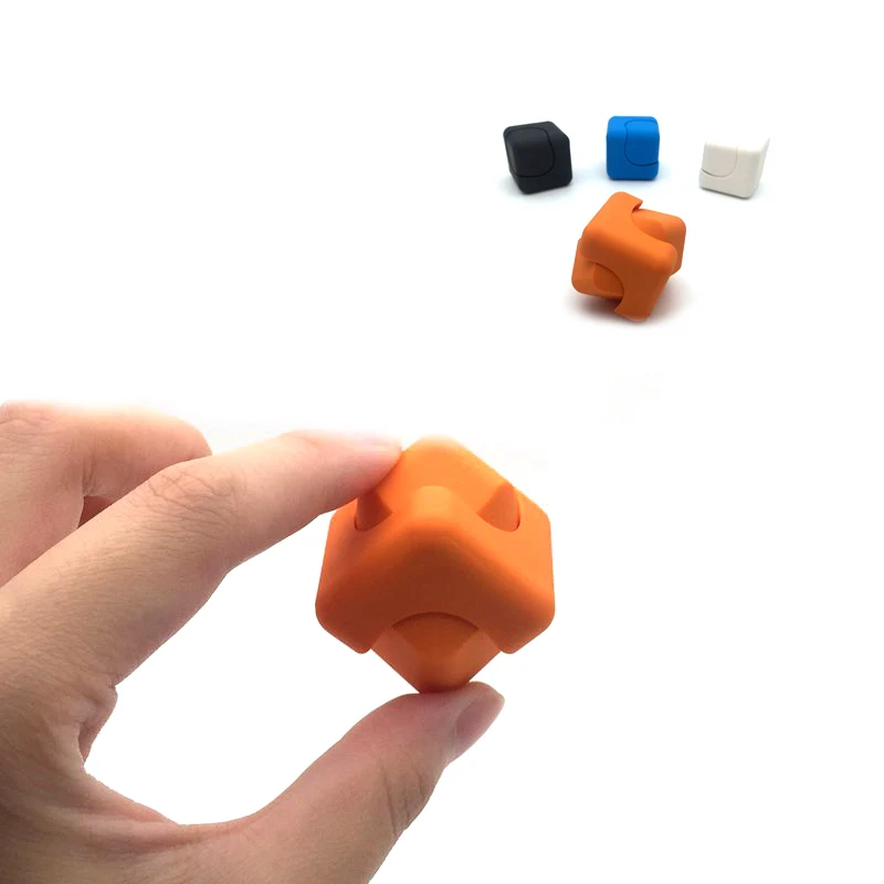 Cube Finger Spinner Stress Relief And Anxiety Attention Decompression Focus Toy 1