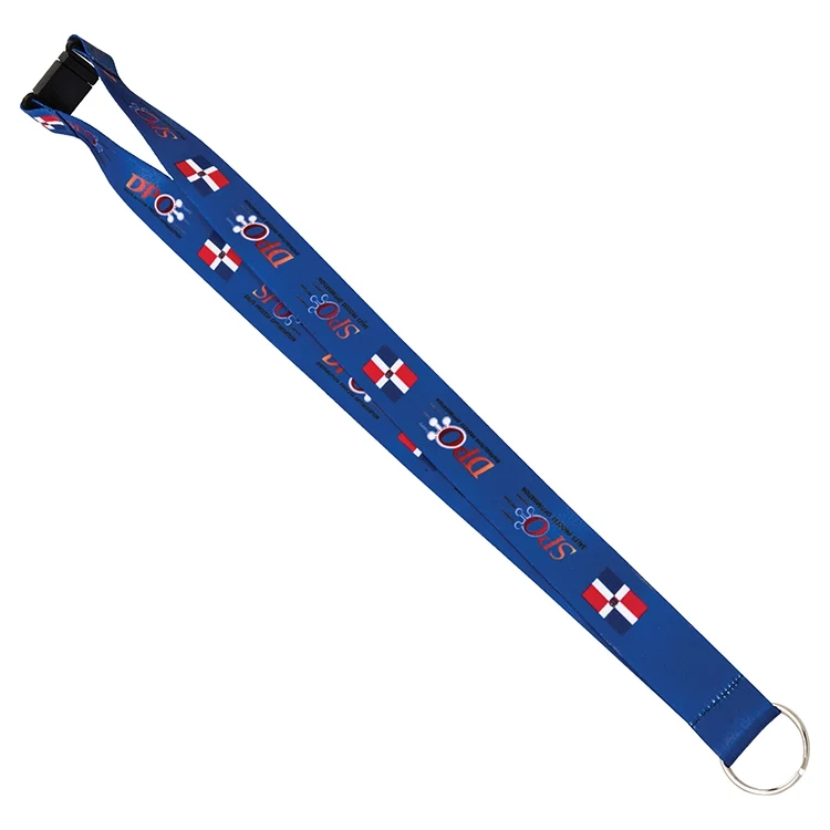 Dye Sublimated 1"W Lanyard 1
