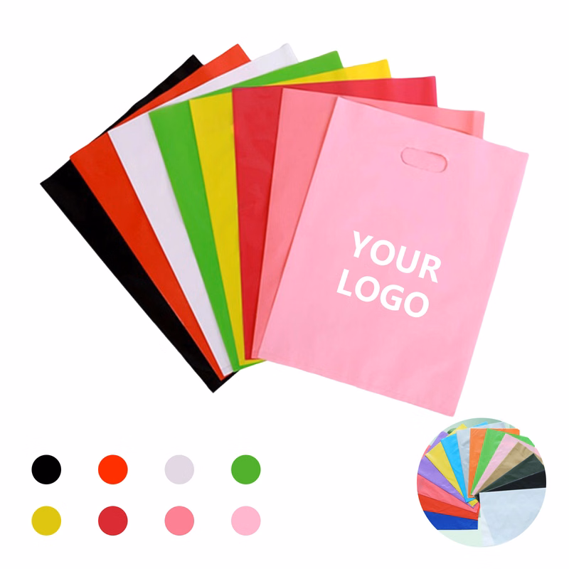 Polypropylene Retail Die Cut Handle Bag 13.8 x 9.8"