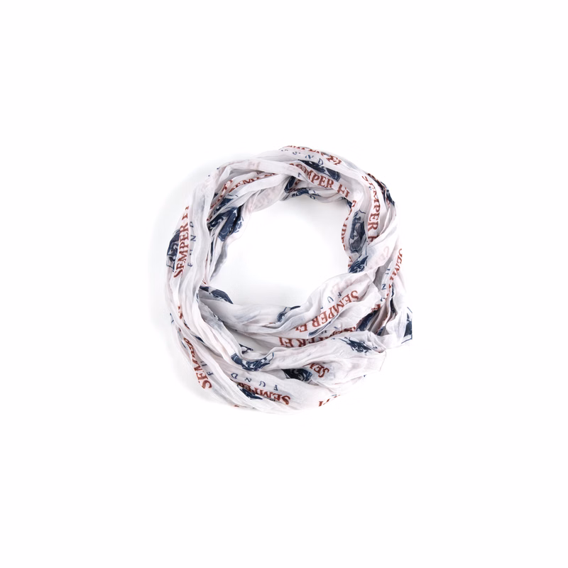 Custom Ladies Shawl Scarf Cotton 25" x 66"