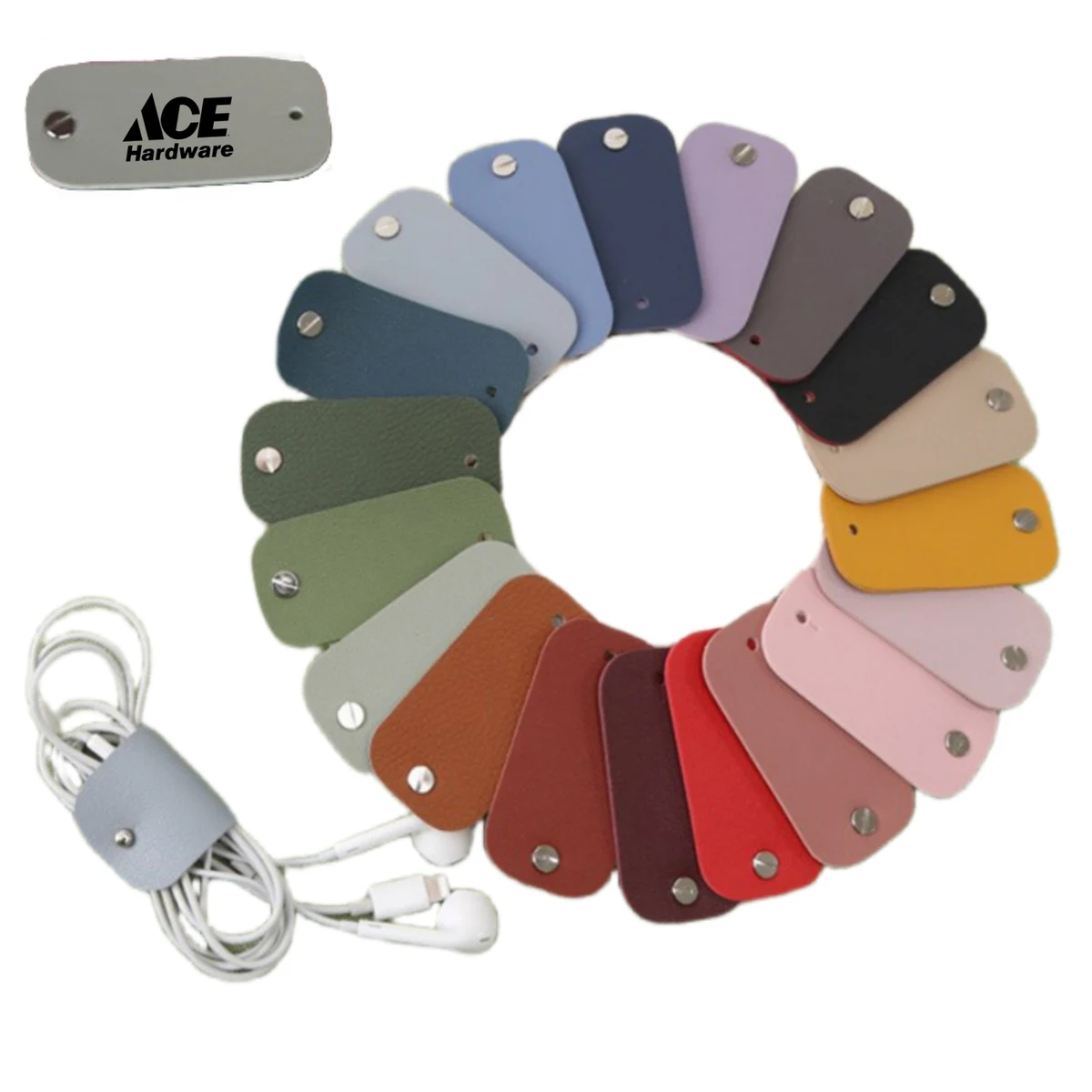 PU Leather Cord Organizer 1