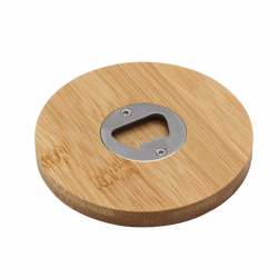 Coaster Of Bottle Opener