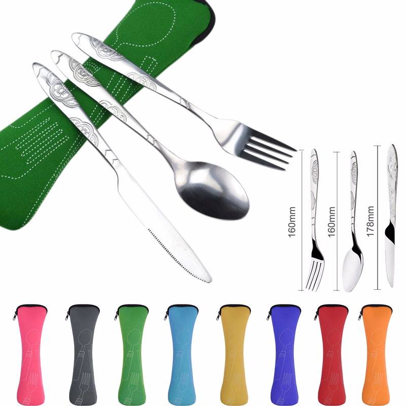 3 Pieces Cutlery Utensil Set