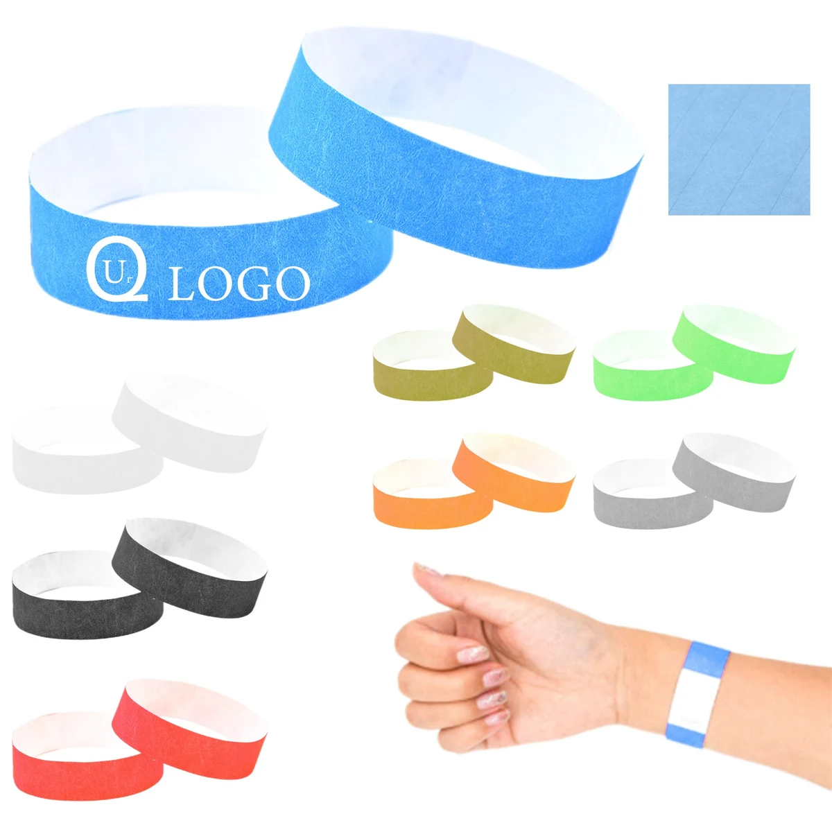 Waterproof Disposable Wristband 1