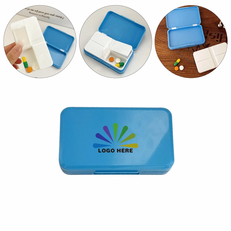 Accessible Braille Weekly Pill Case Box