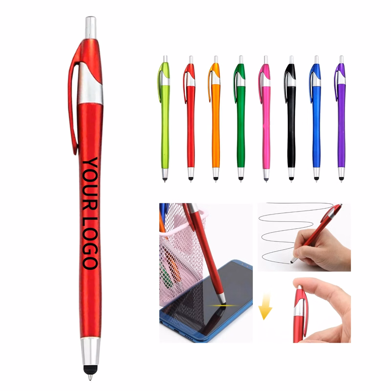 ABS Stylus Ballpoint Pen with Screen Printing Option