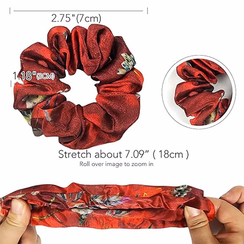 Hair Scrunchies Satin Hair Ties
