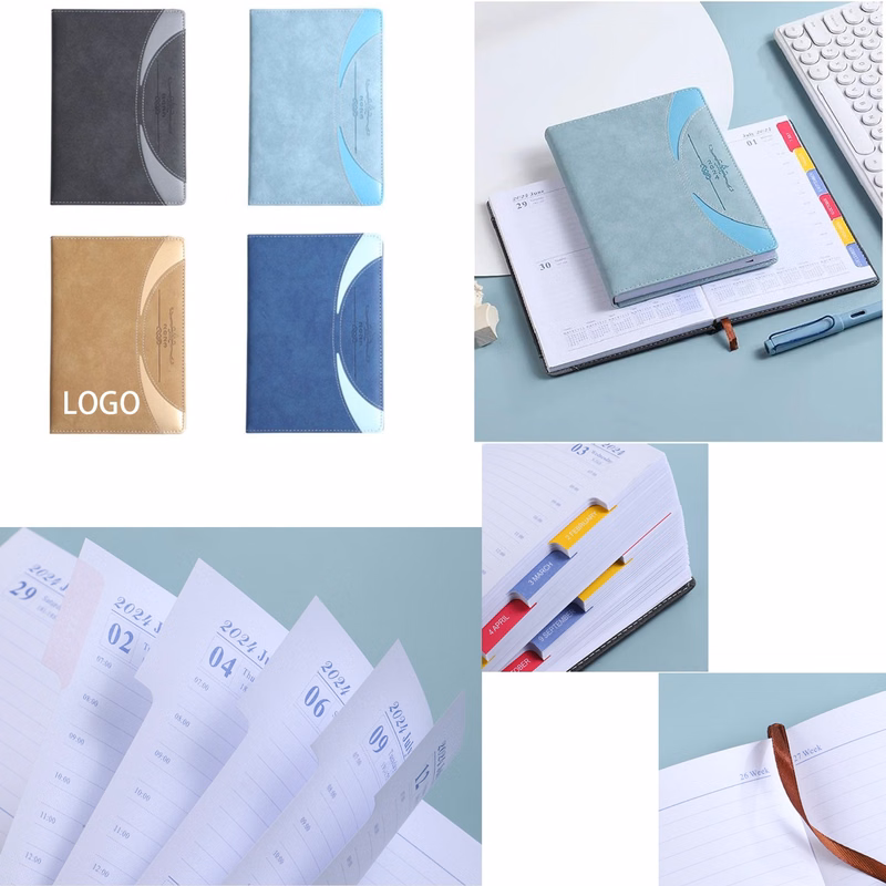 365 Days Daily Planner 2024 Notebook