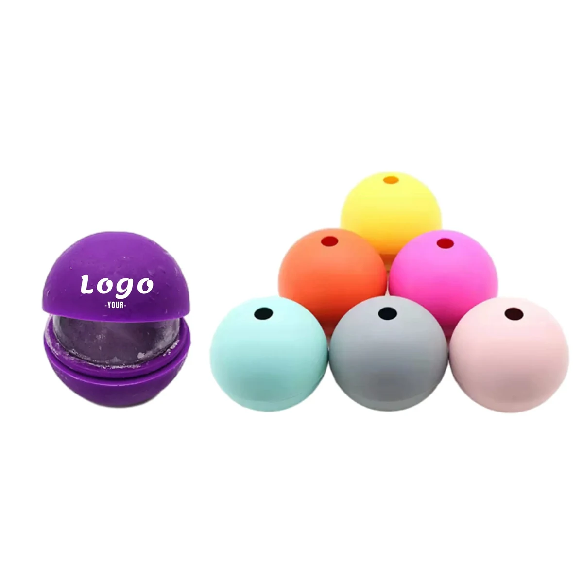 3D Round Ice Cube Molds 1