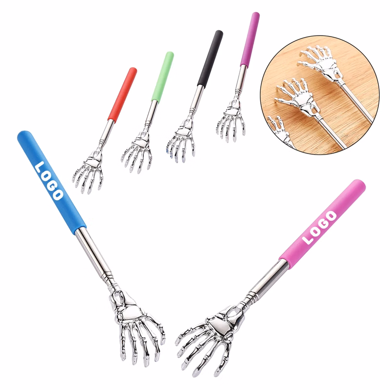 Portable And Stainless Retractable Claw Back Scratcher