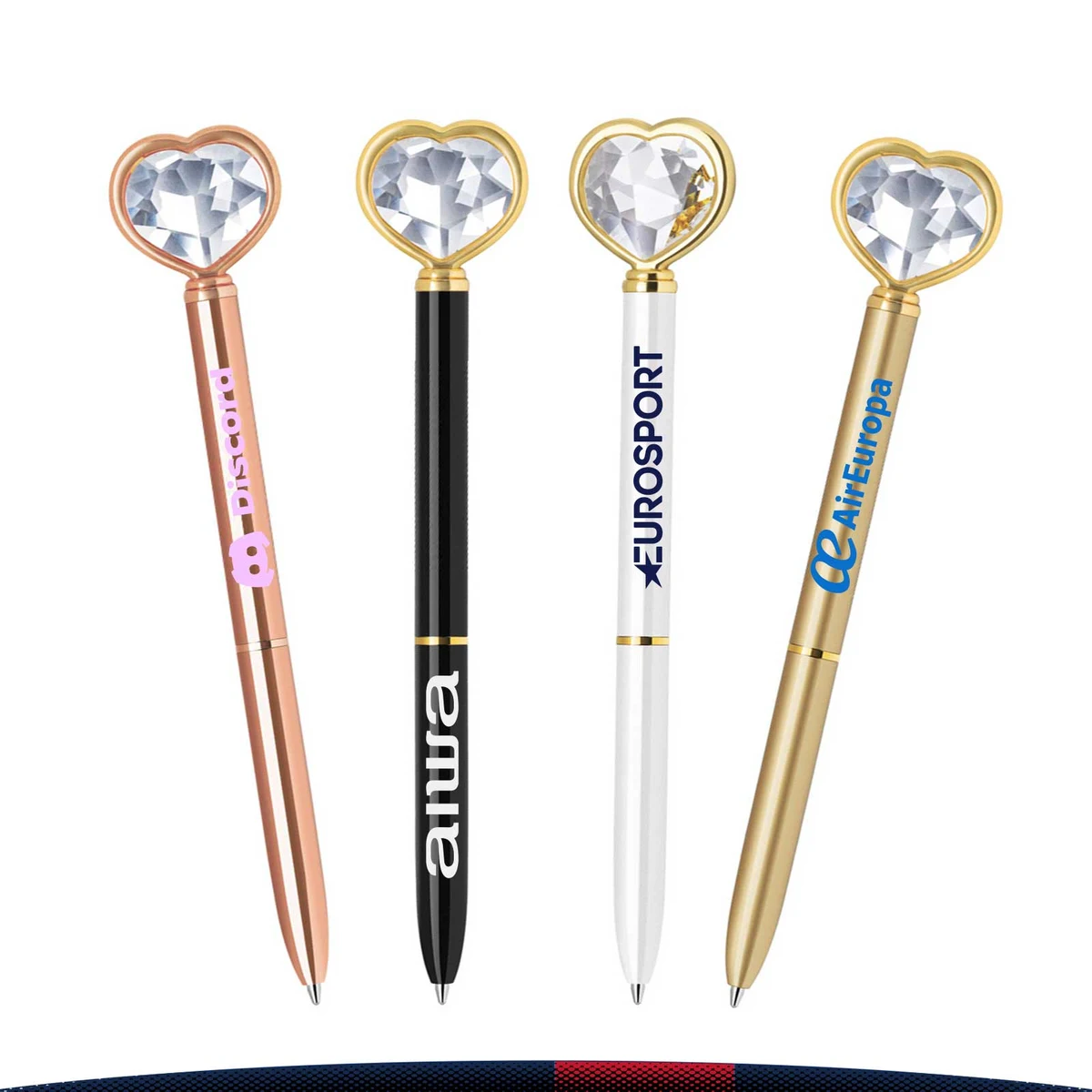 Heart Diamond Metal Pen 1