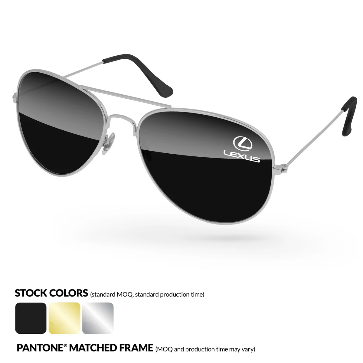 Metal Aviator Sunglasses 1