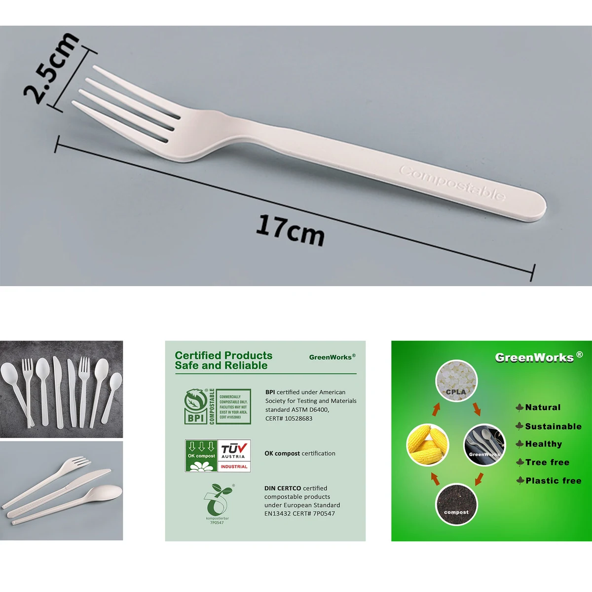Compostable Forks 1