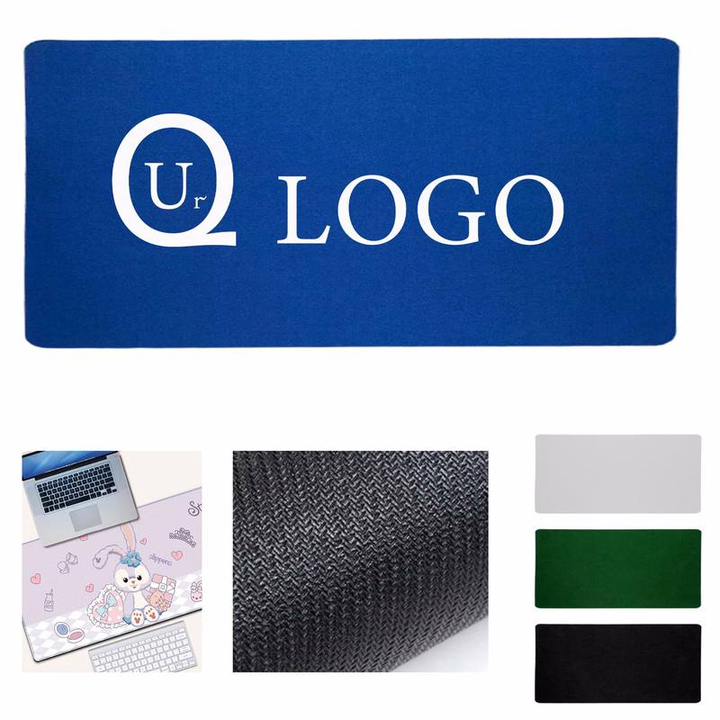 8.66 X 7.09 X 0.08 Inch Mouse Mat W/ Stitched Edges