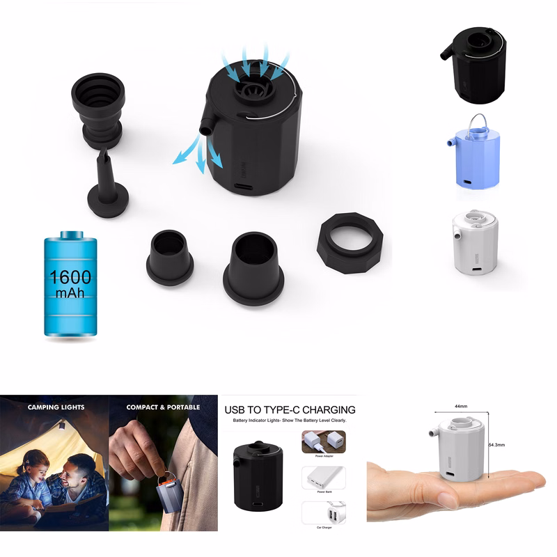 Battery Operated Air Pump for Inflatable