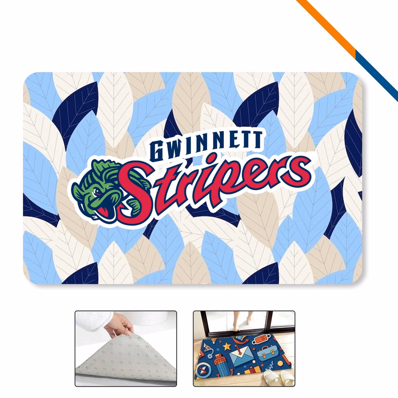 PileStep HD Logo Indoor Flannel Floor Mat 1.7' X 2.7'