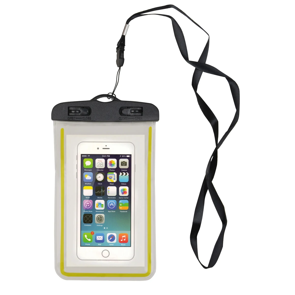 Waterproof Smartphone Pouch with Lanyard 1