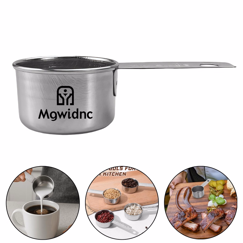 30ml Stainless Steel Sauce Cup with Measurement Marks