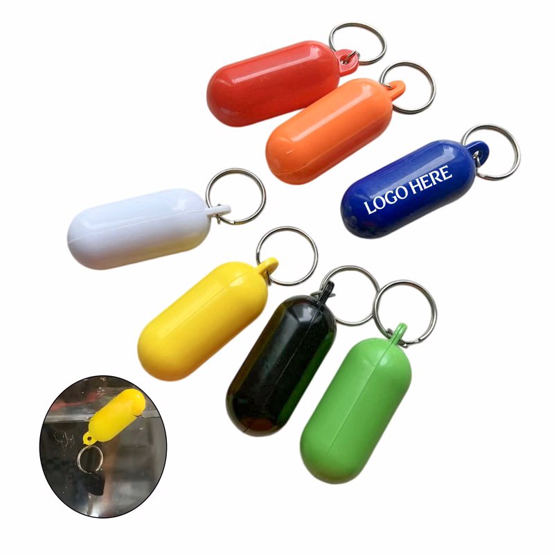 MOQ50 Plastic Floatable Keychain