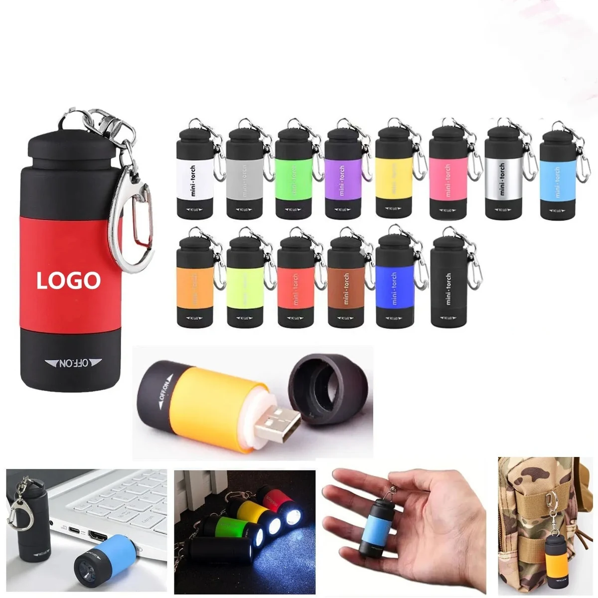 Mini Rechargeable Flashlight 1