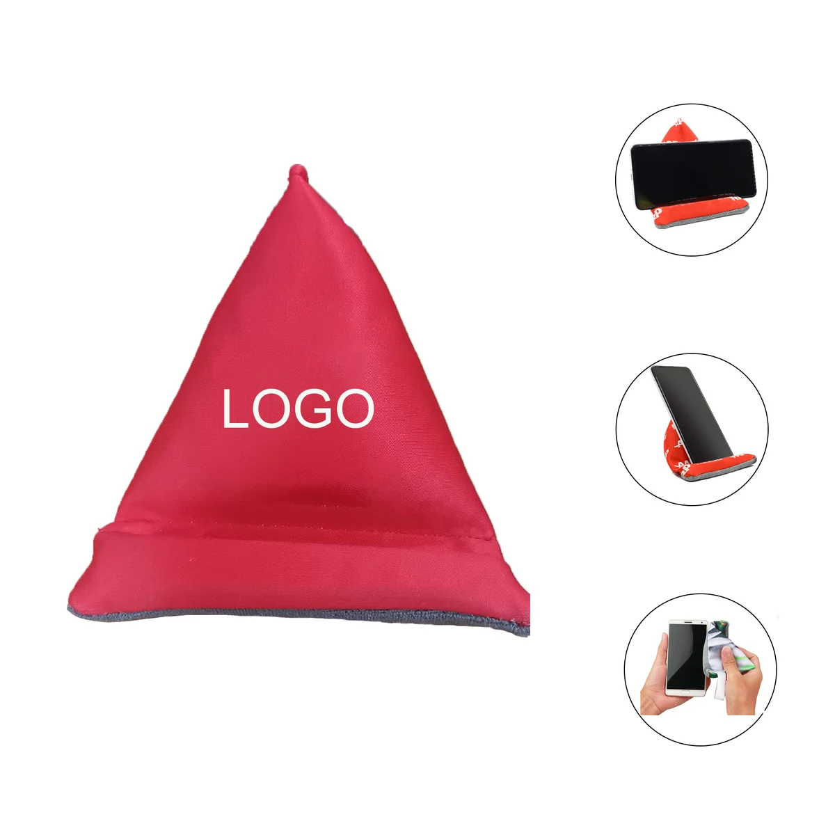 2 in 1 Soft Sandbag Shape Phone Holder 1