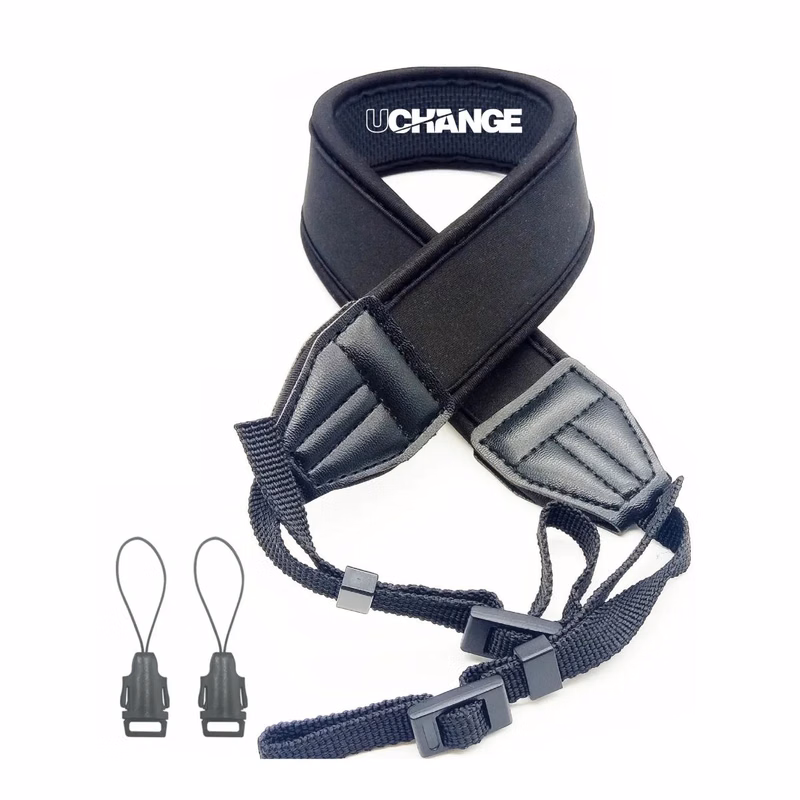 Neoprene Padded Camera Shoulder Neck Strap Quick Release