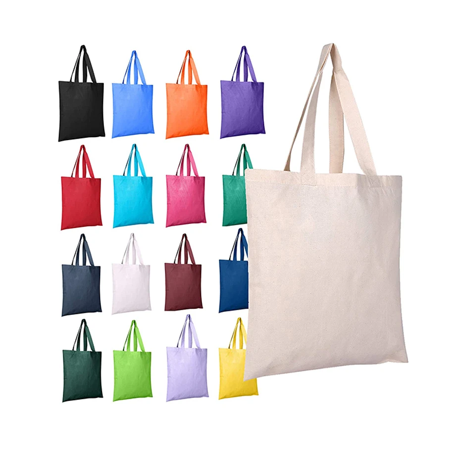 Heavy Duty Cotton Canvas Tote Bag, custom tote bag with logo imprint 1