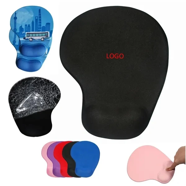 Mouse Pad With Silicone Wrist Rest 1