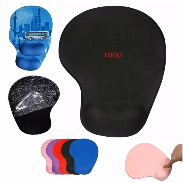Mouse Pad With Silicone Wrist Rest