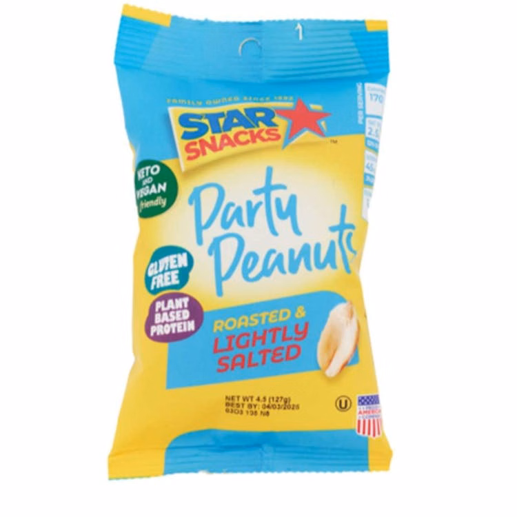 Lightly Salted Peanuts - 4.5 oz