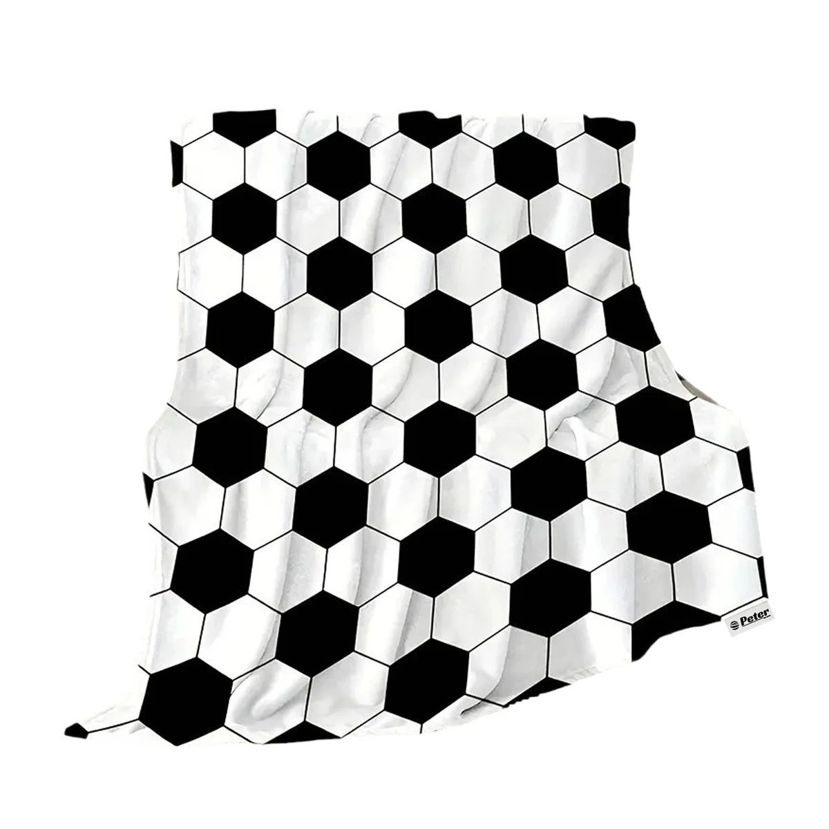 Football Pattern Polyester Blanket 1
