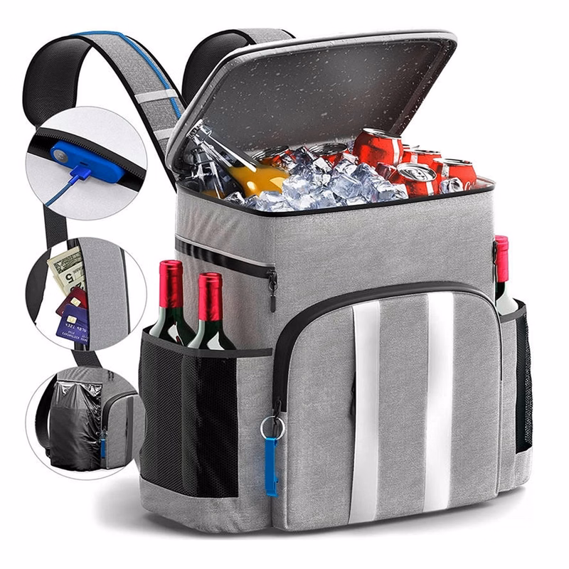 54 Cans Soft Cooler Backpack
