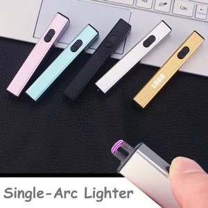 Bar Shaped Single Electric Arc Lighter USB Eco Friendly Tool 1