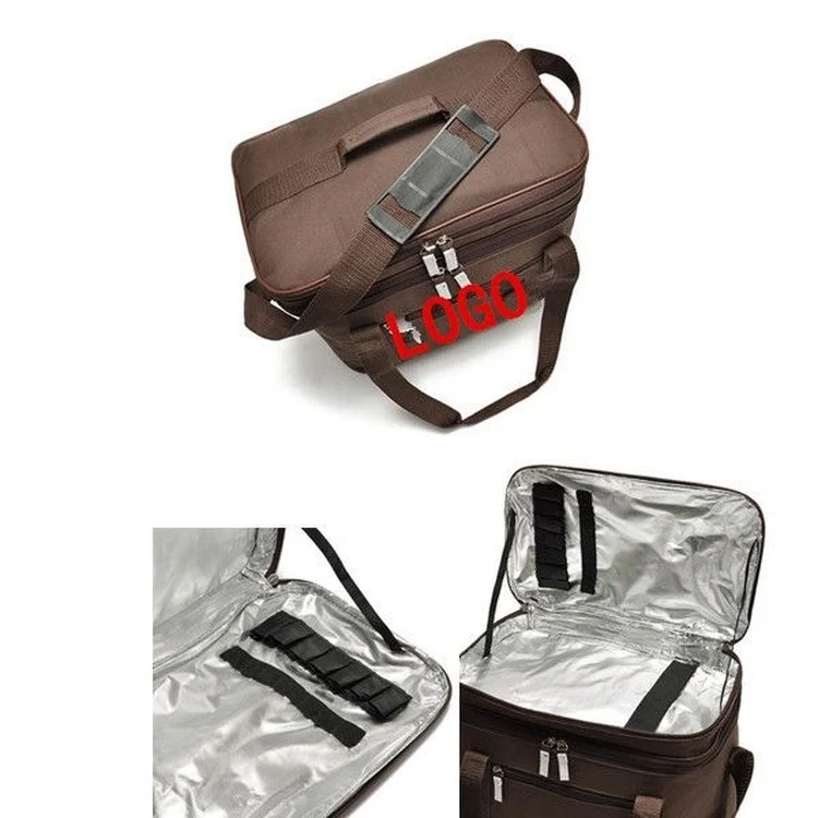 Picnic Lunch Cooler Bag with Shoulder Strap 1