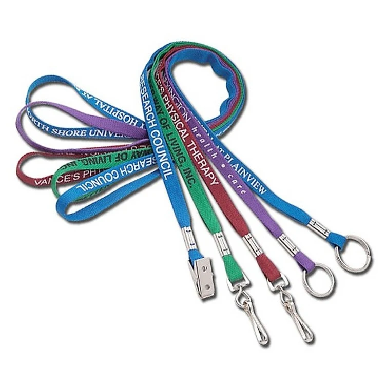 Promotional One Ply Cotton Lanyards 1