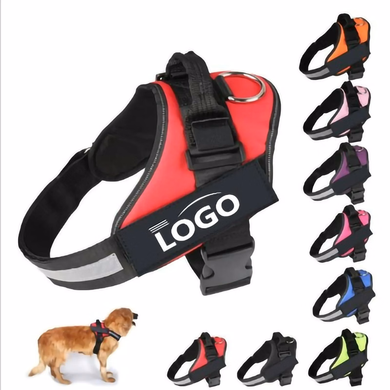 MOQ 20pcs Explosion-proof Oxford Cloth Chest Back Dog Leash