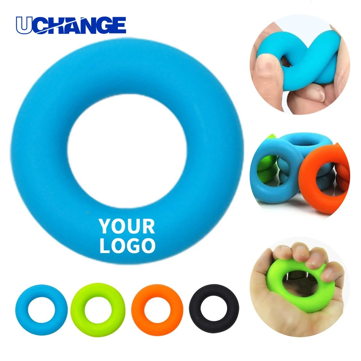 Silicone Resistance Hand Exercise Ring 1