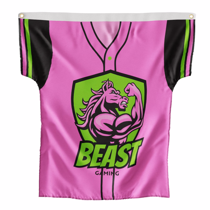 Jersey Flag, 100D Polyester, 3 Ply