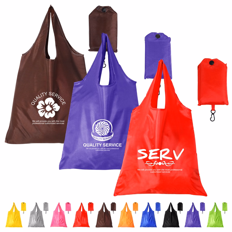Eco-Friendly Portable Oxford Shopping Tote Bag