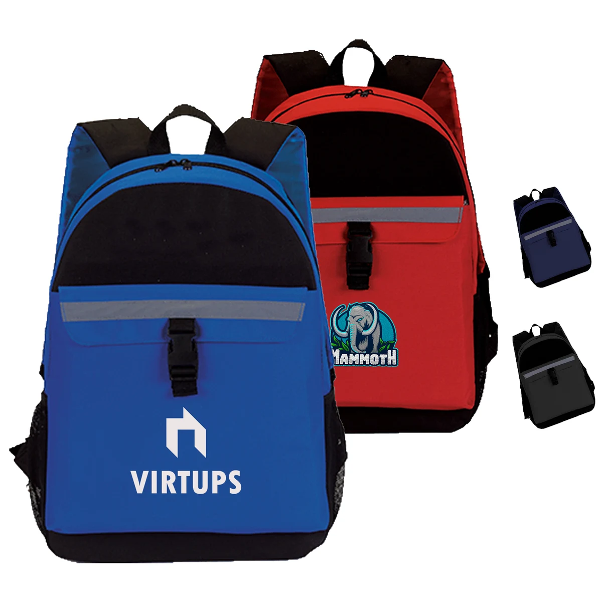 Premium 600D Vital Trek Backpack (12” x 17” x 5”) 1