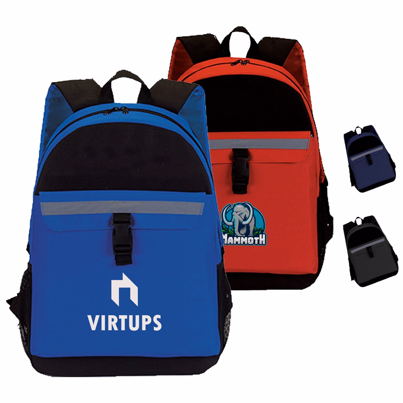 Premium 600D Vital Trek Backpack (12” x 17” x 5”)