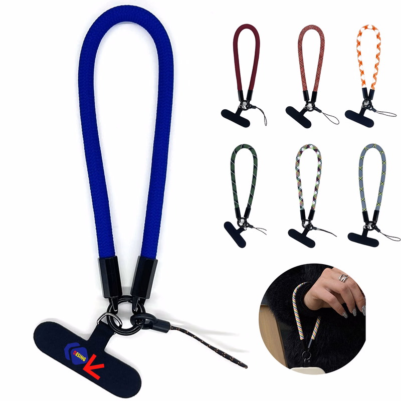 8mm Phone Wrist Strap with Metal Attachment