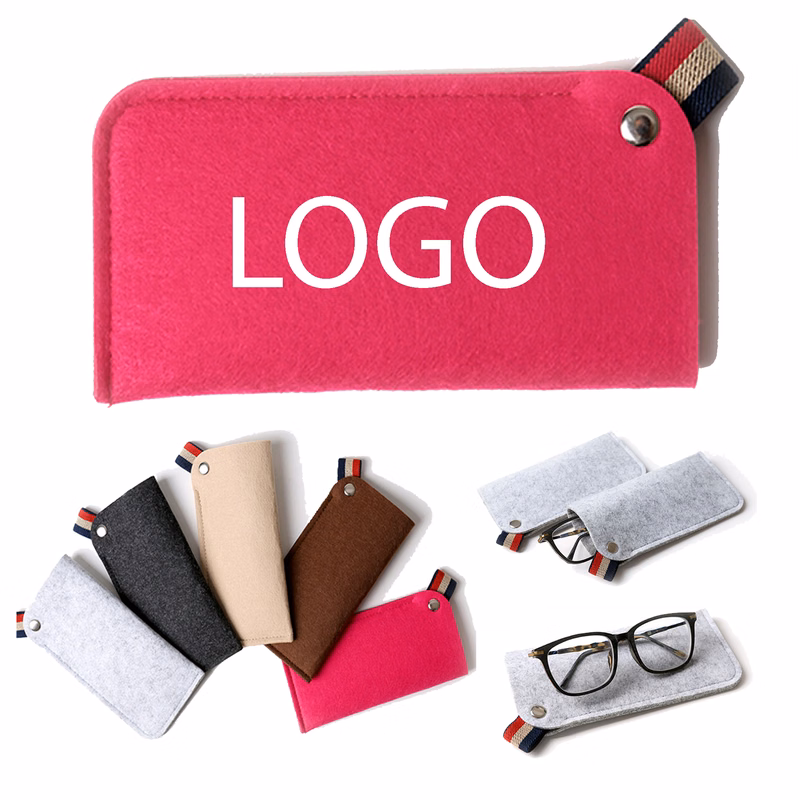 Minimalist Felt Glasses Storage Bag