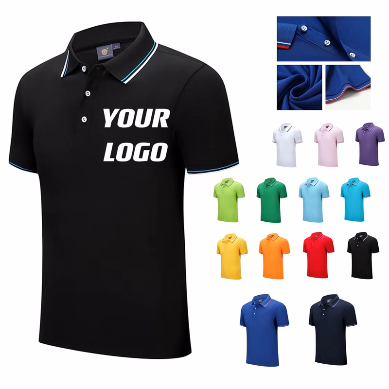 Customizable Cotton Polo Shirts