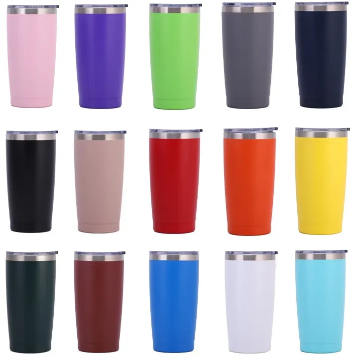 Custom Logo Gift Cup Double Walled Travel Mug 20oz 1