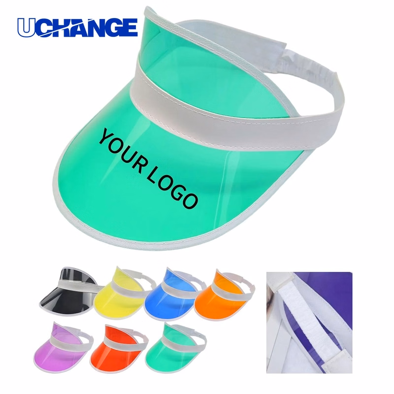 Clear Outdoor Sports Sun Visor Hat Headwear for Outdoor Use